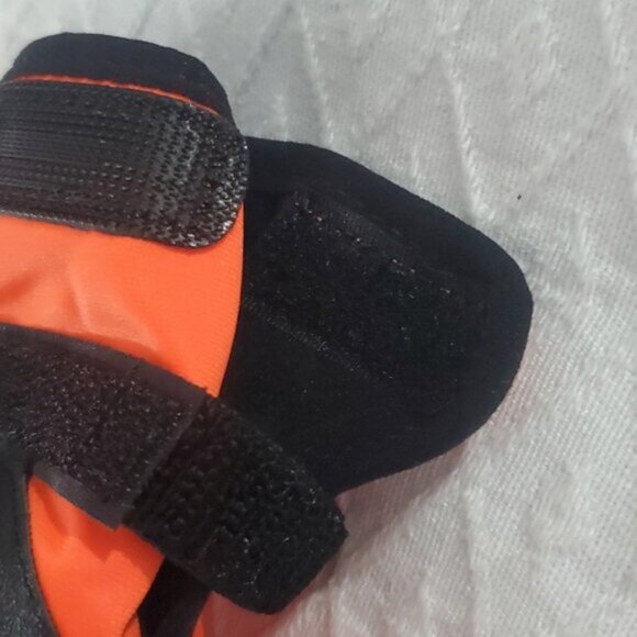 Limited Edition Waterproof Dog Neon Reflective Protective Boots 4 piece Size L - Picture 5 of 14